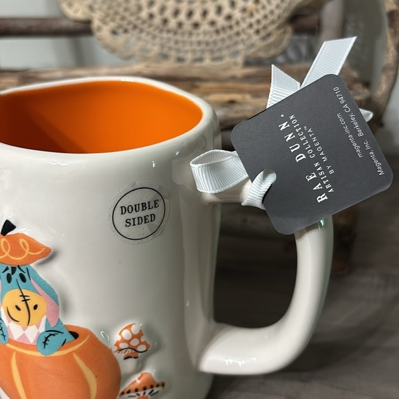 RAE DUNN Disney EEYORE of WINNIE THE POOH TRICK OR TREAT Pumpkin Mug NEW 2025 - Picture 8 of 9